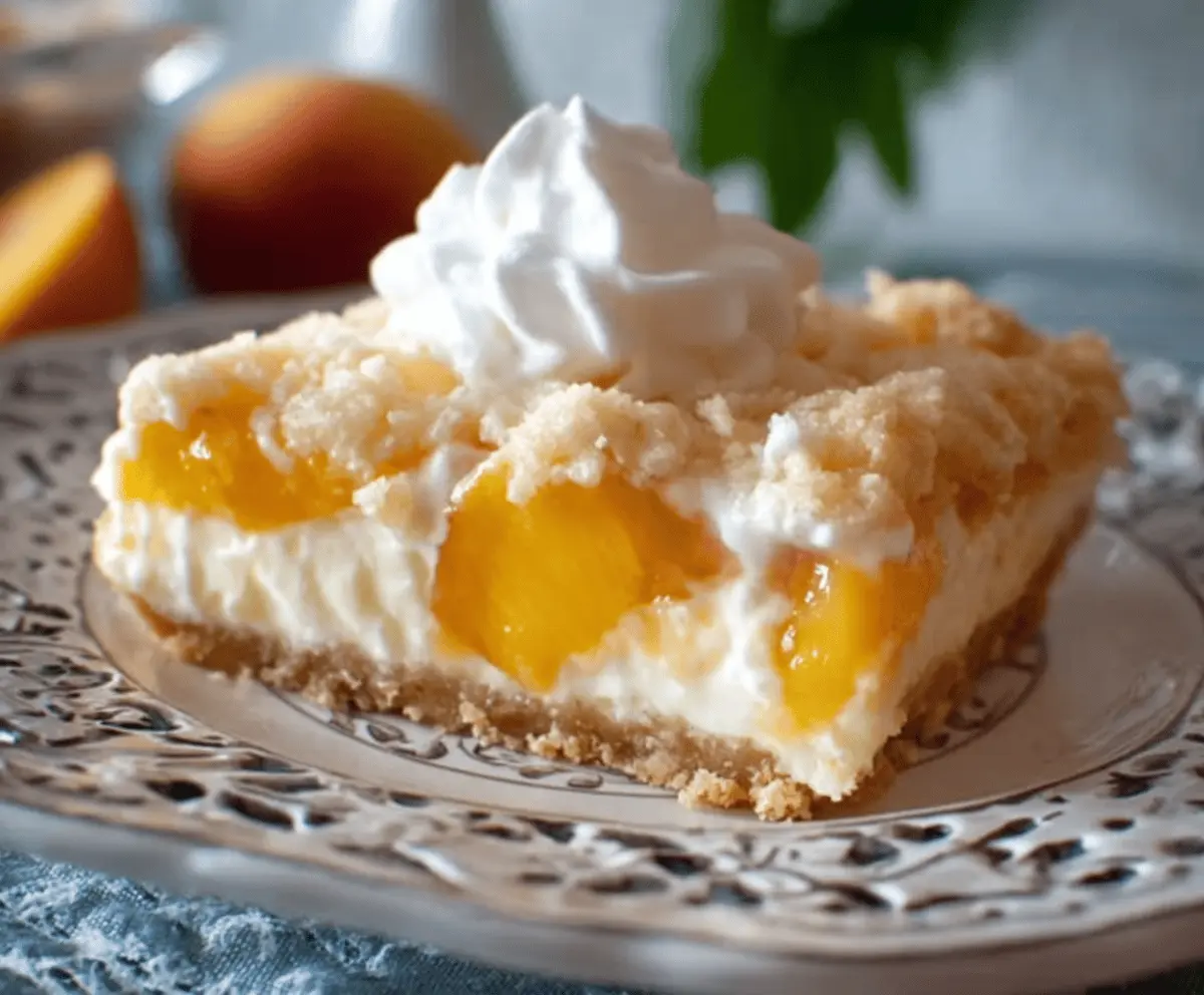 Cream Cheese Peach Pie Recipe Easy and Delicious