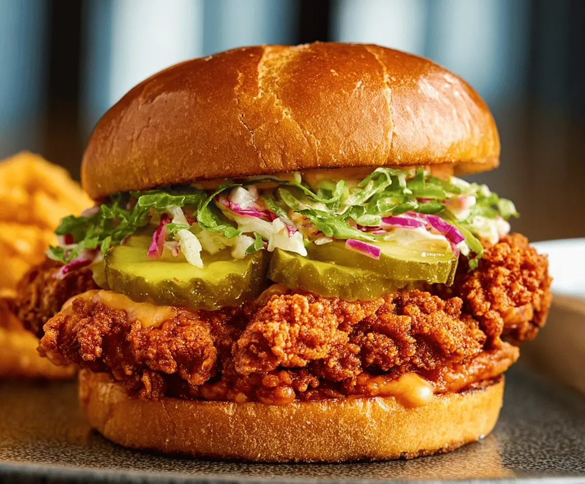 Crispy Fried Chicken Sandwich Recipe