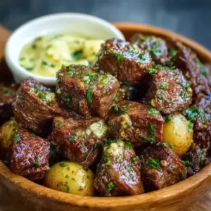 High-Protein-Slow-Cooker-Garlic-Butter-Beef-Bites-featured