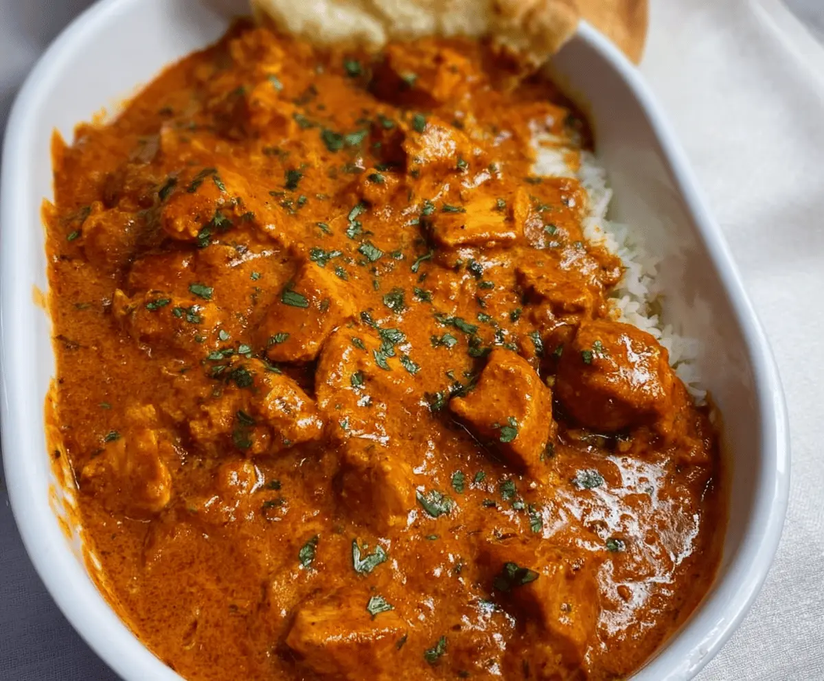 Quick and Easy Homemade Butter Chicken Recipe