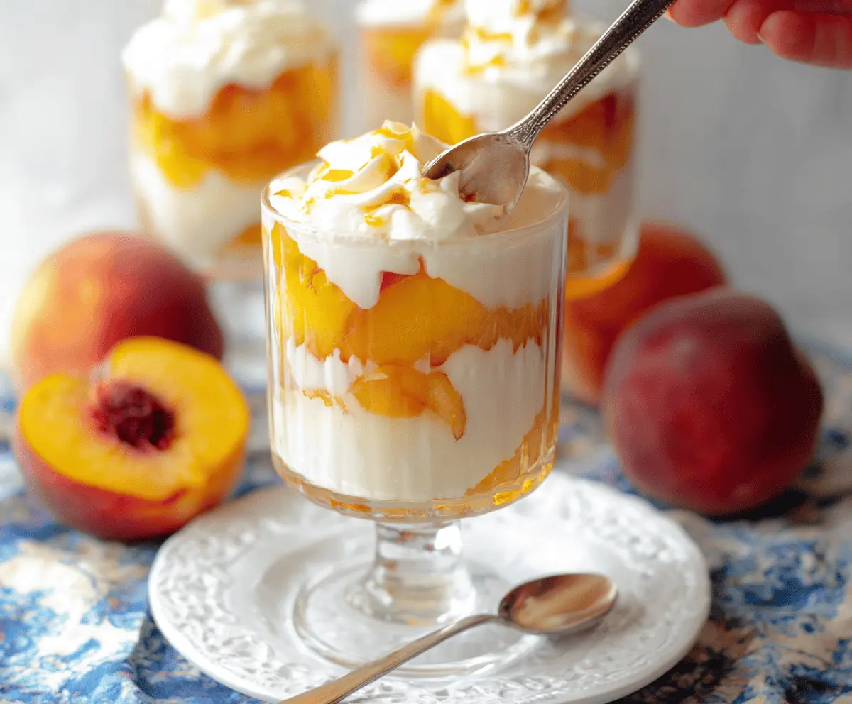 The Best Old Fashioned Peaches And Cream Recipe ⁠