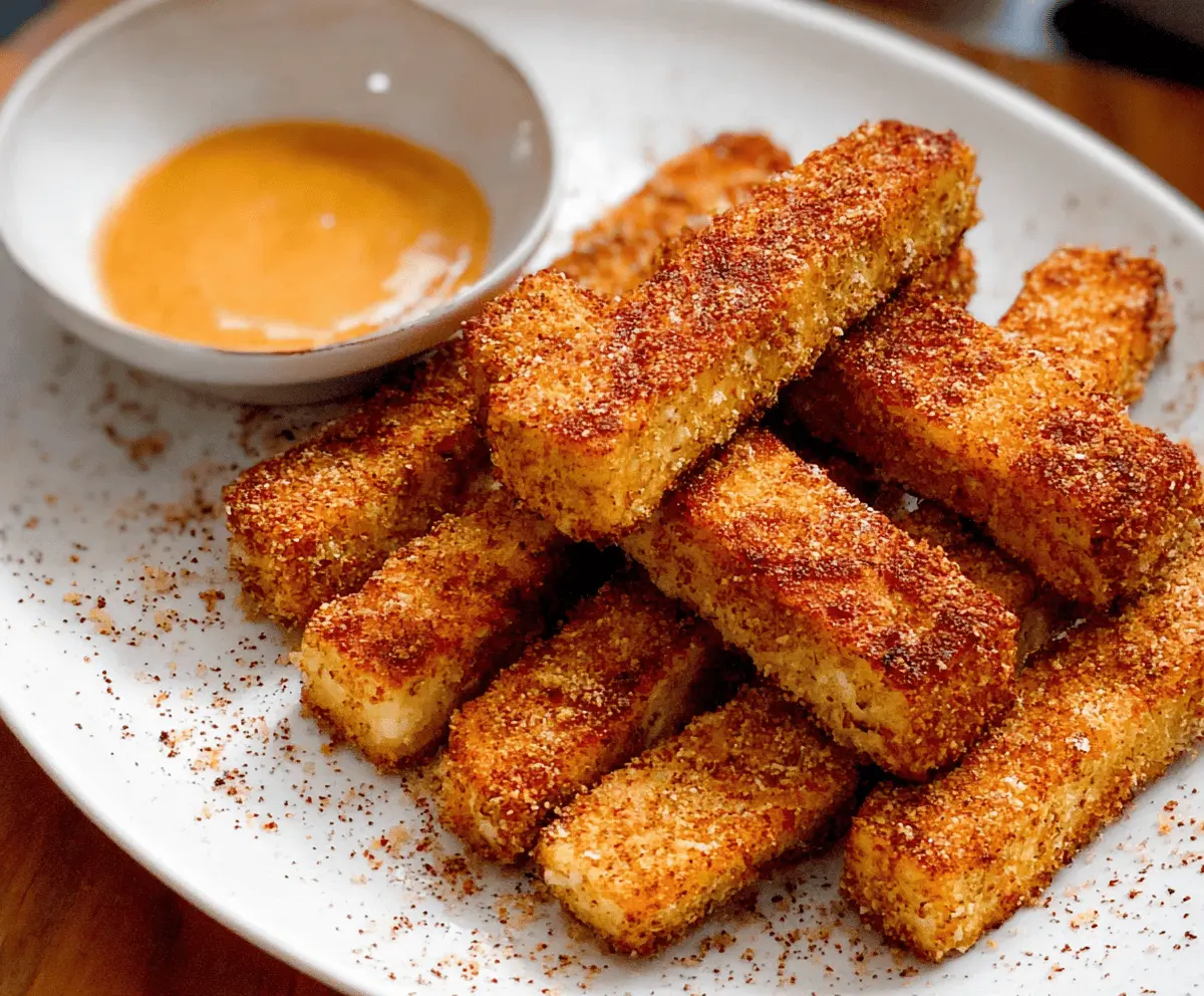 Baked Tofu Sticks