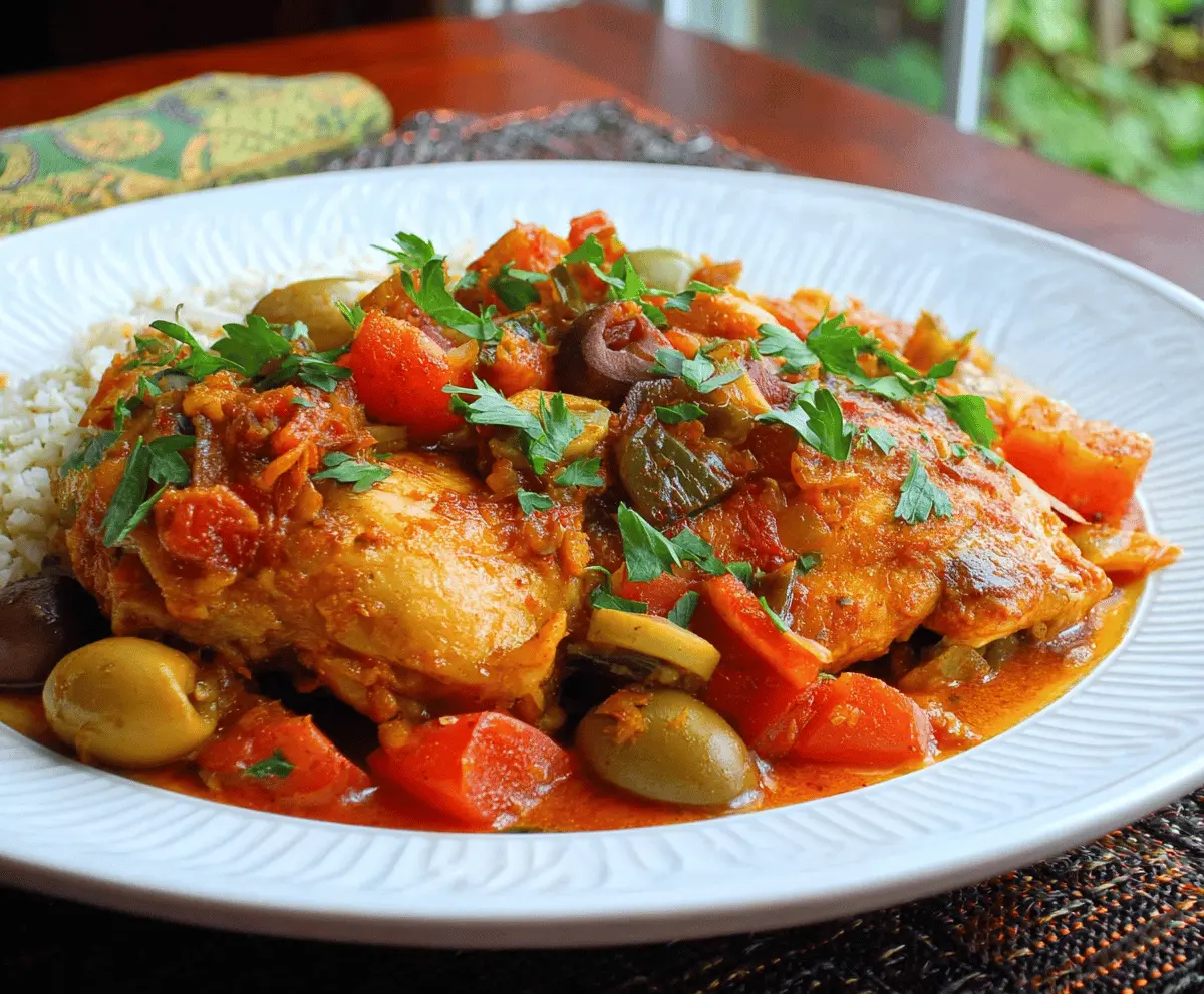 Slow Cooker Mediterranean Chicken