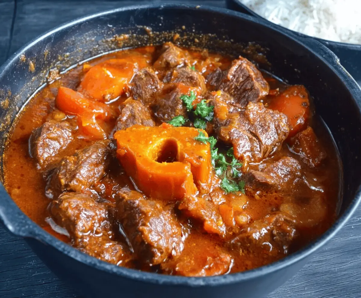African Beef Stew