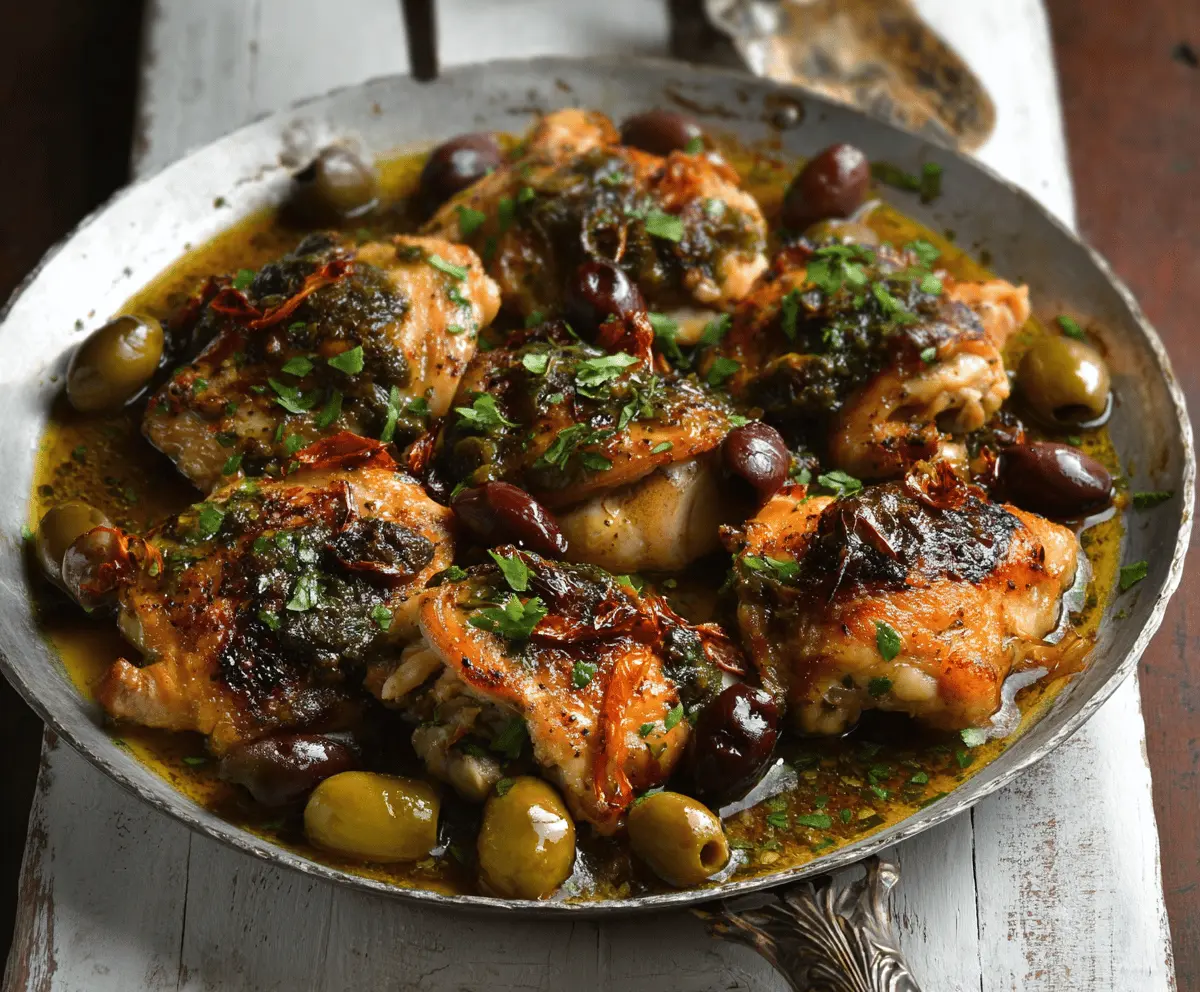 Chicken Marbella