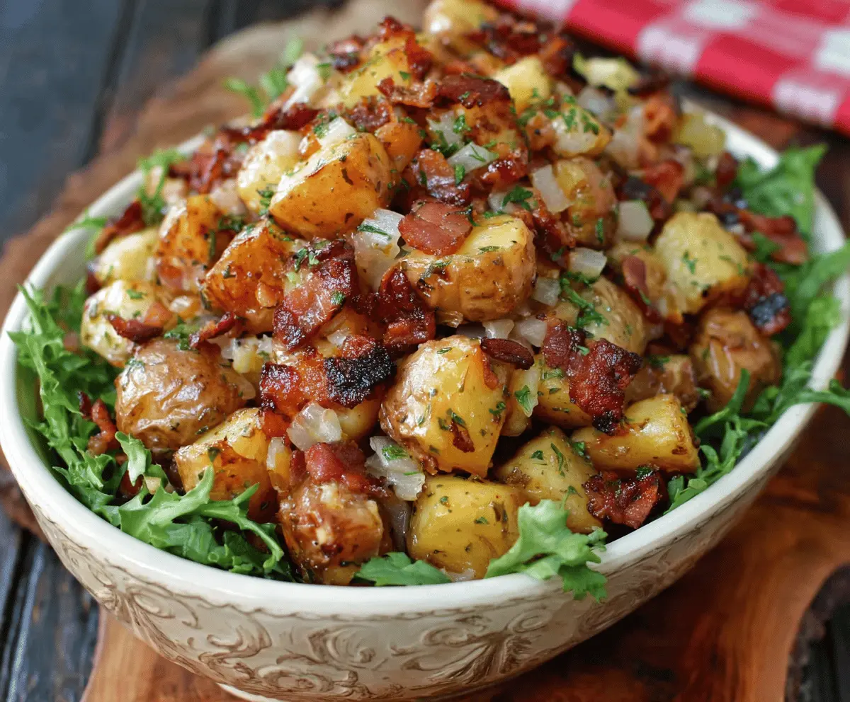 Classic Potato bbq Side Salad