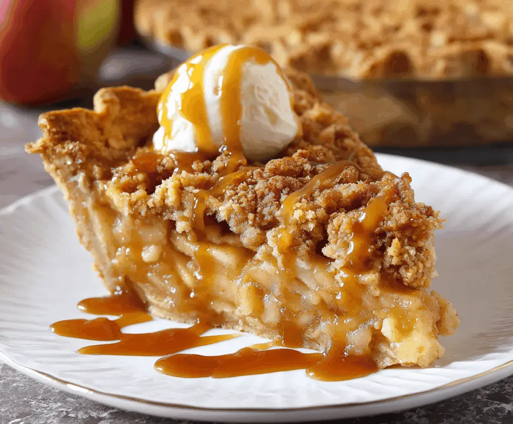 Dutch Caramel Apple Pie