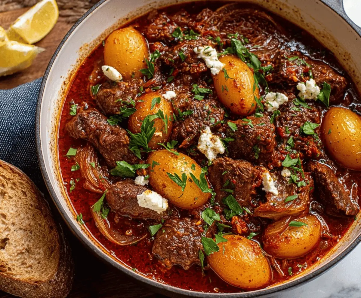 Greek Beef Stew