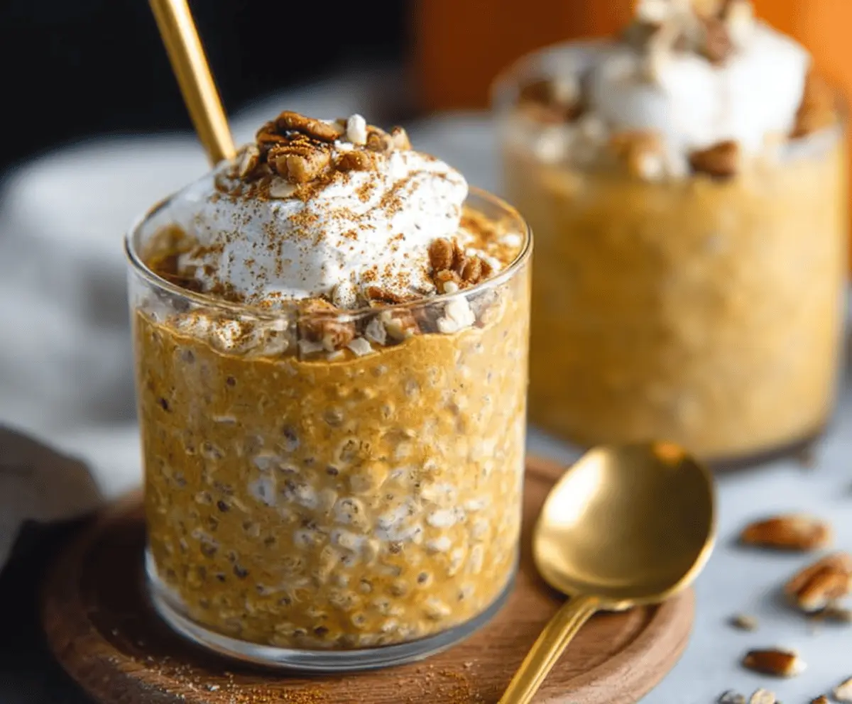 Pumpkin Pie Overnight Oats