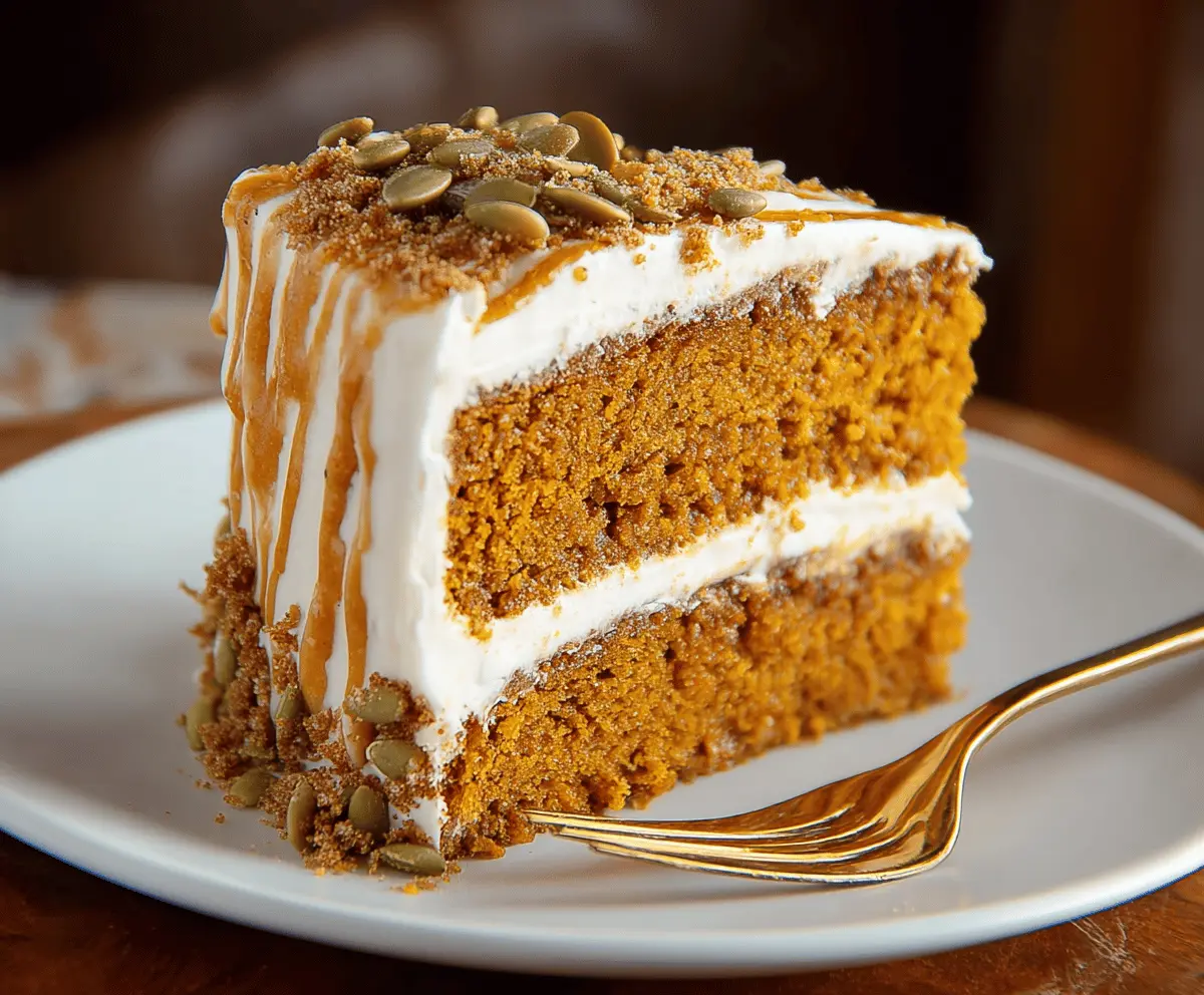 Pumpkin Spice Cake