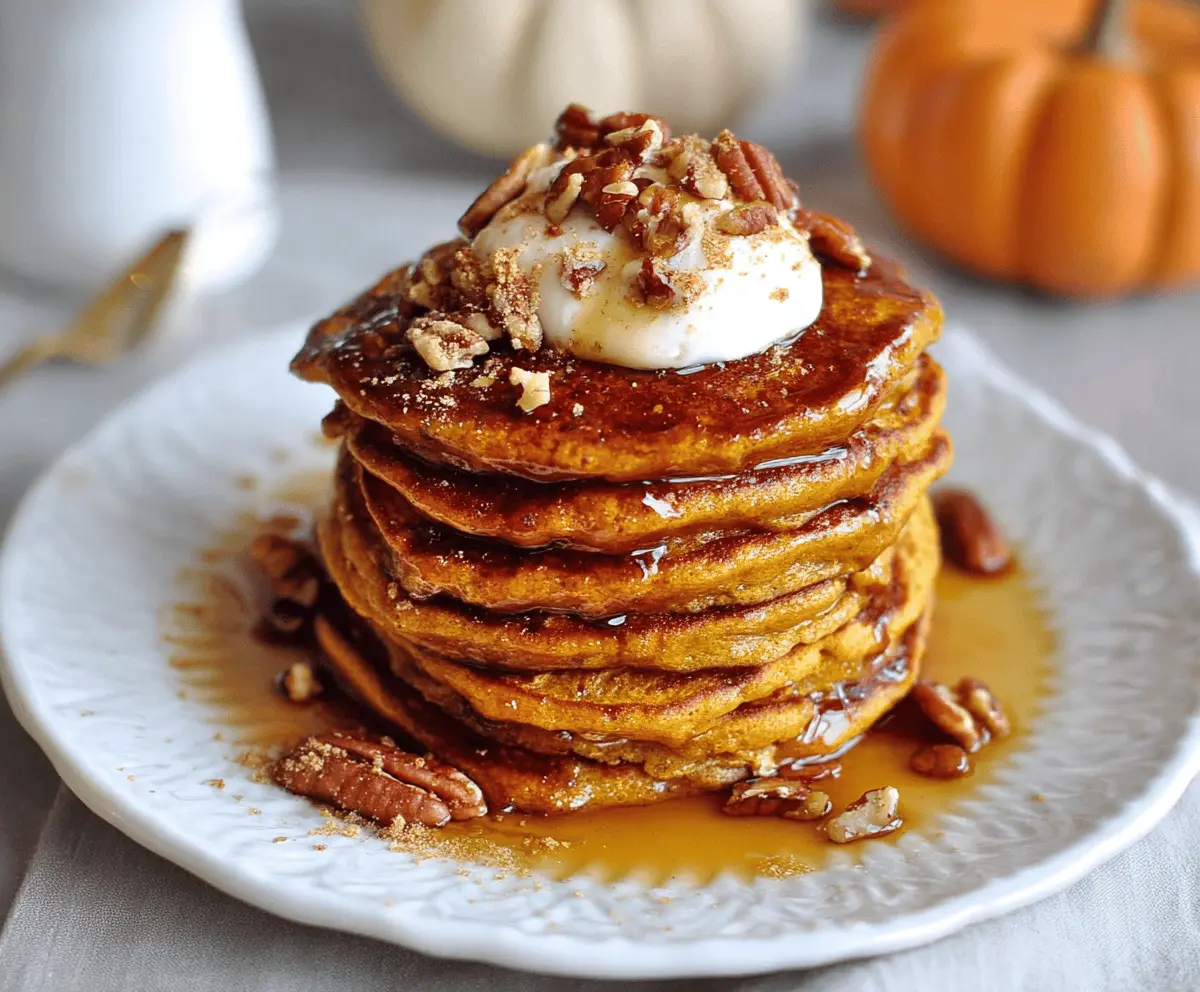 Pumpkin Spice Pancakes