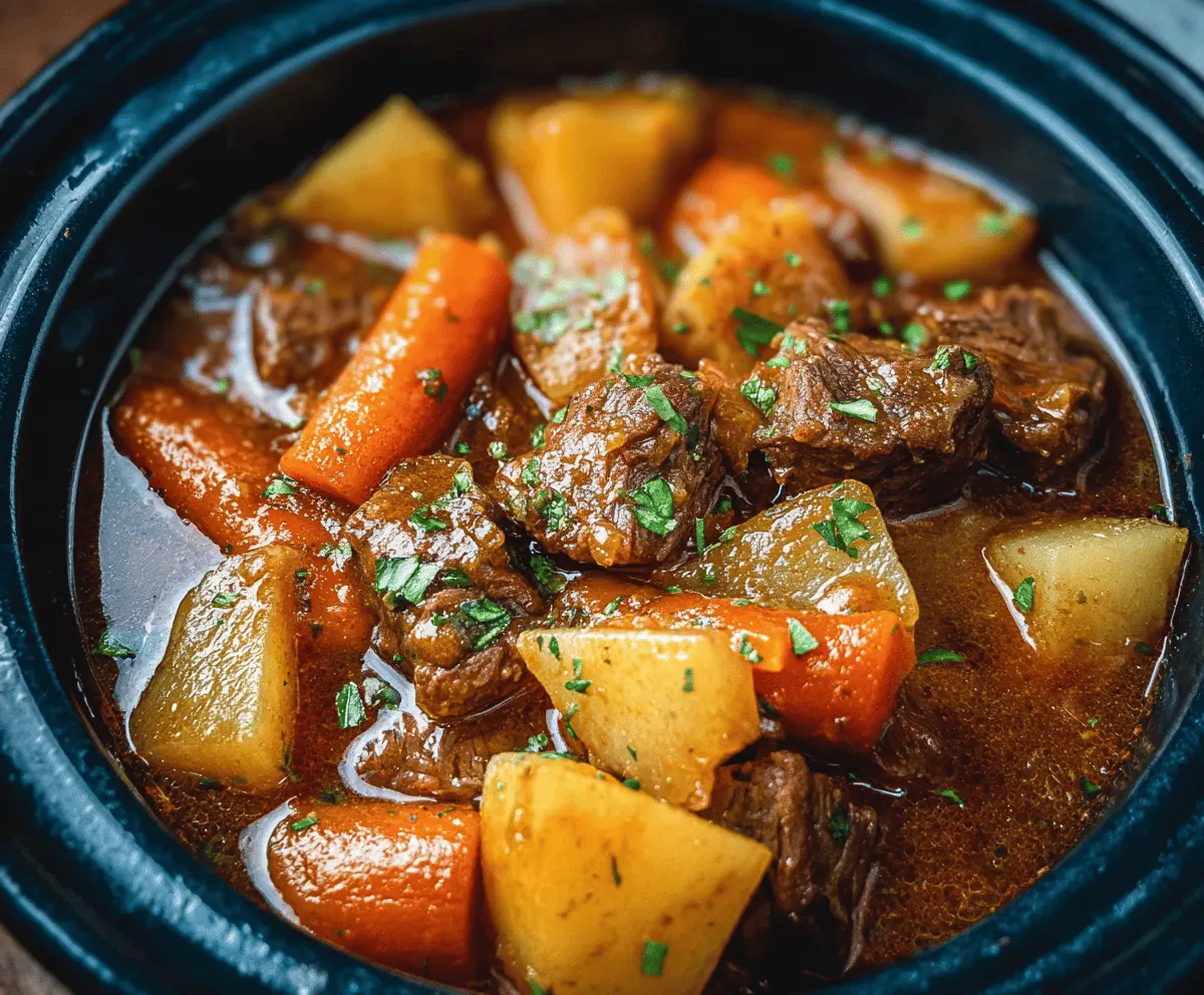 Slow Cooker Beef Stew