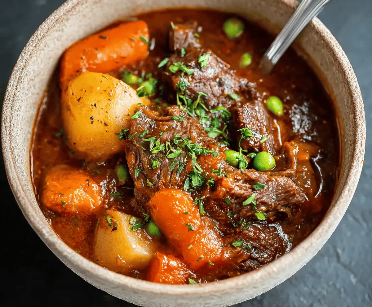 Slow Cooker Beef Stew