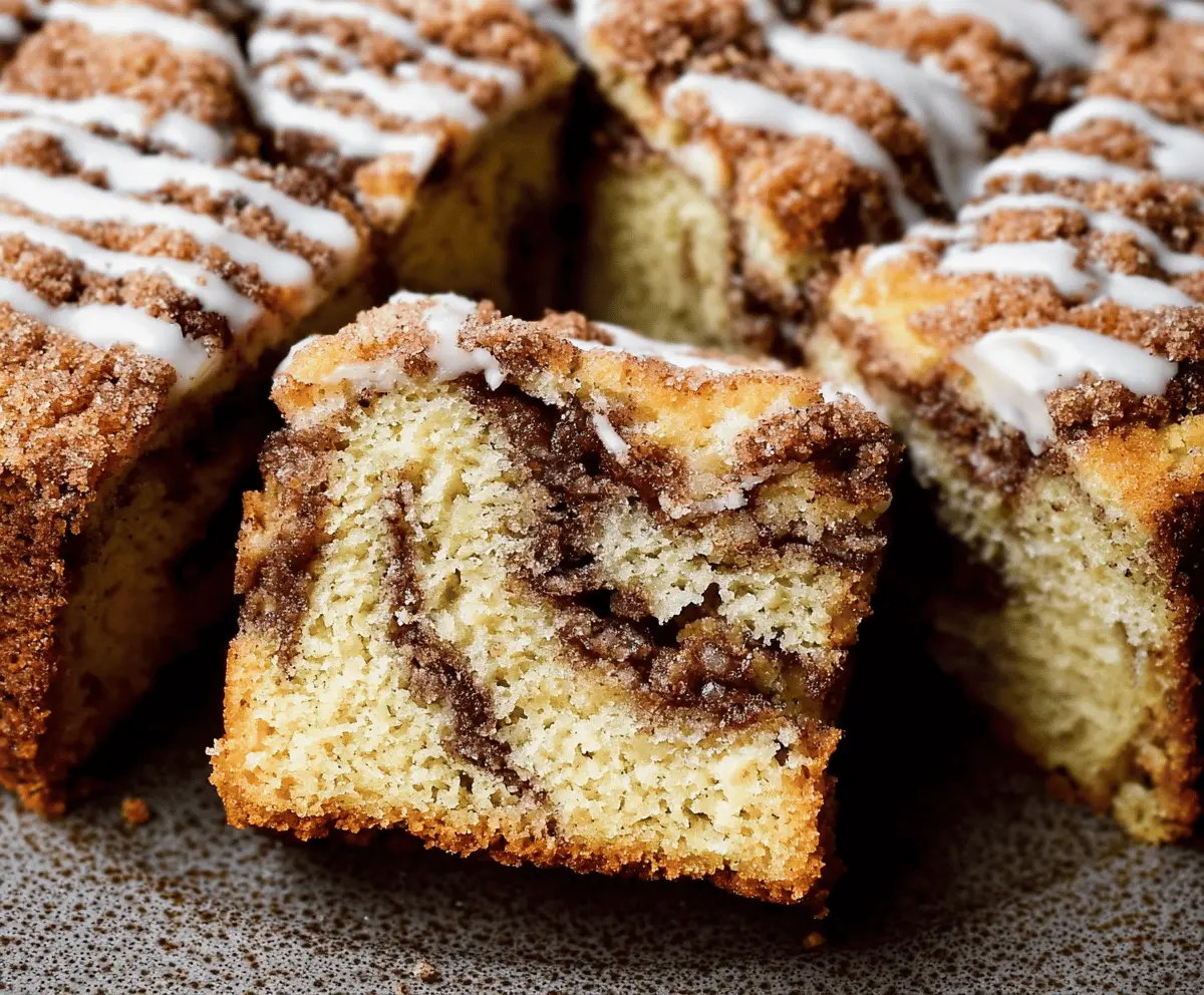 Cinnamon Swirl Coffee Cake