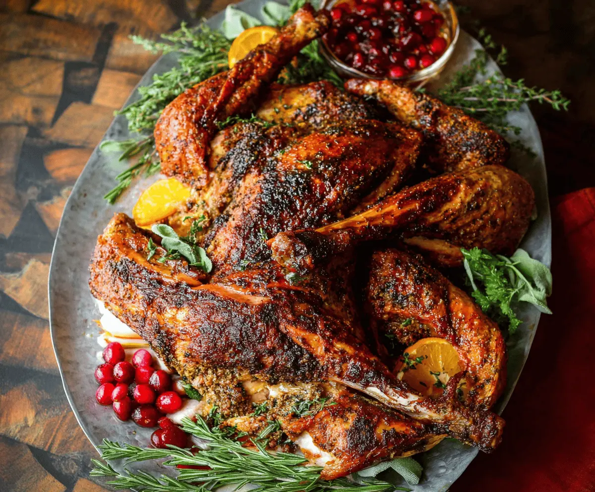 Crispy Spatchcock Turkey Recipe for Thanksgiving Dinner
