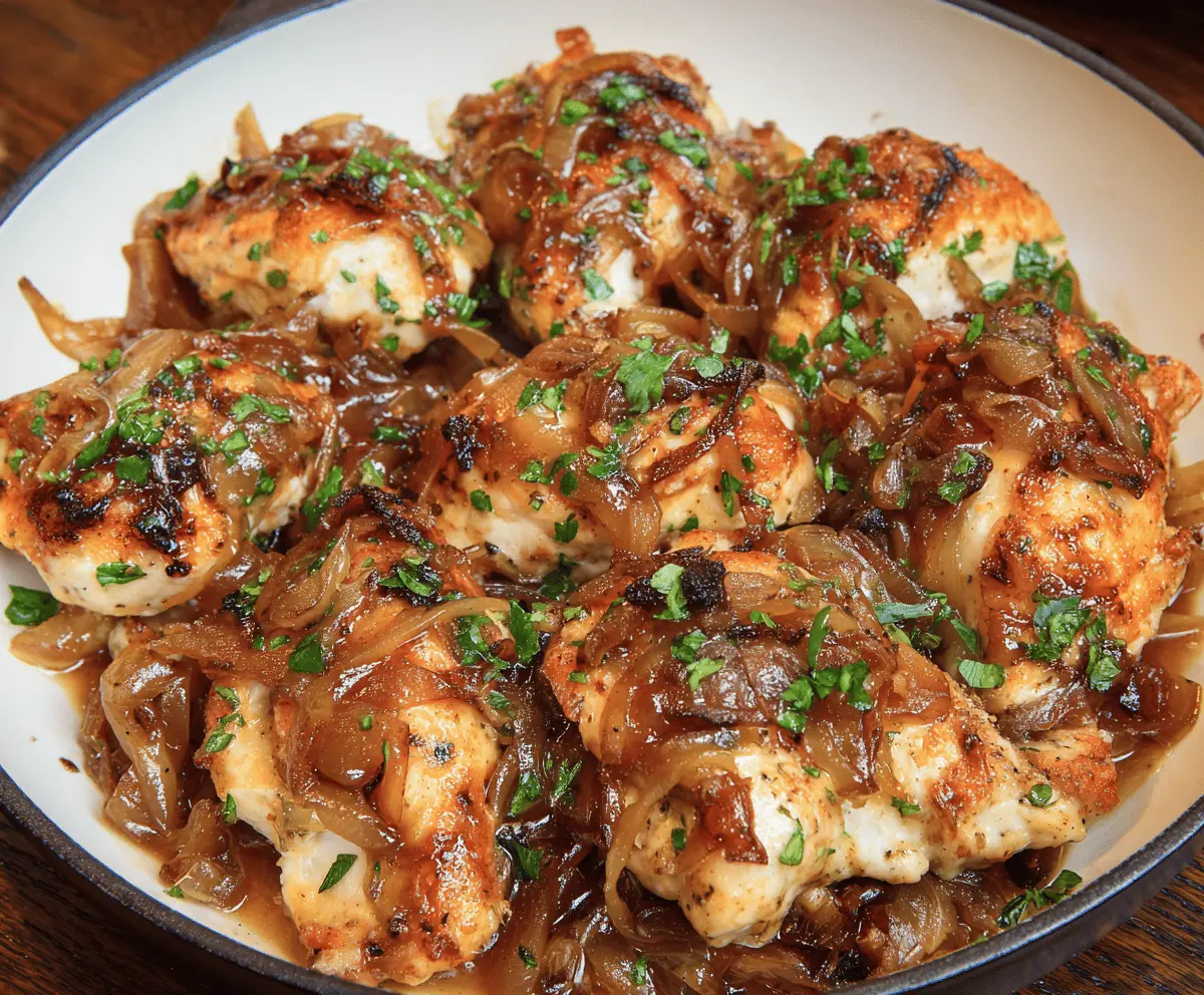 French Onion Chicken