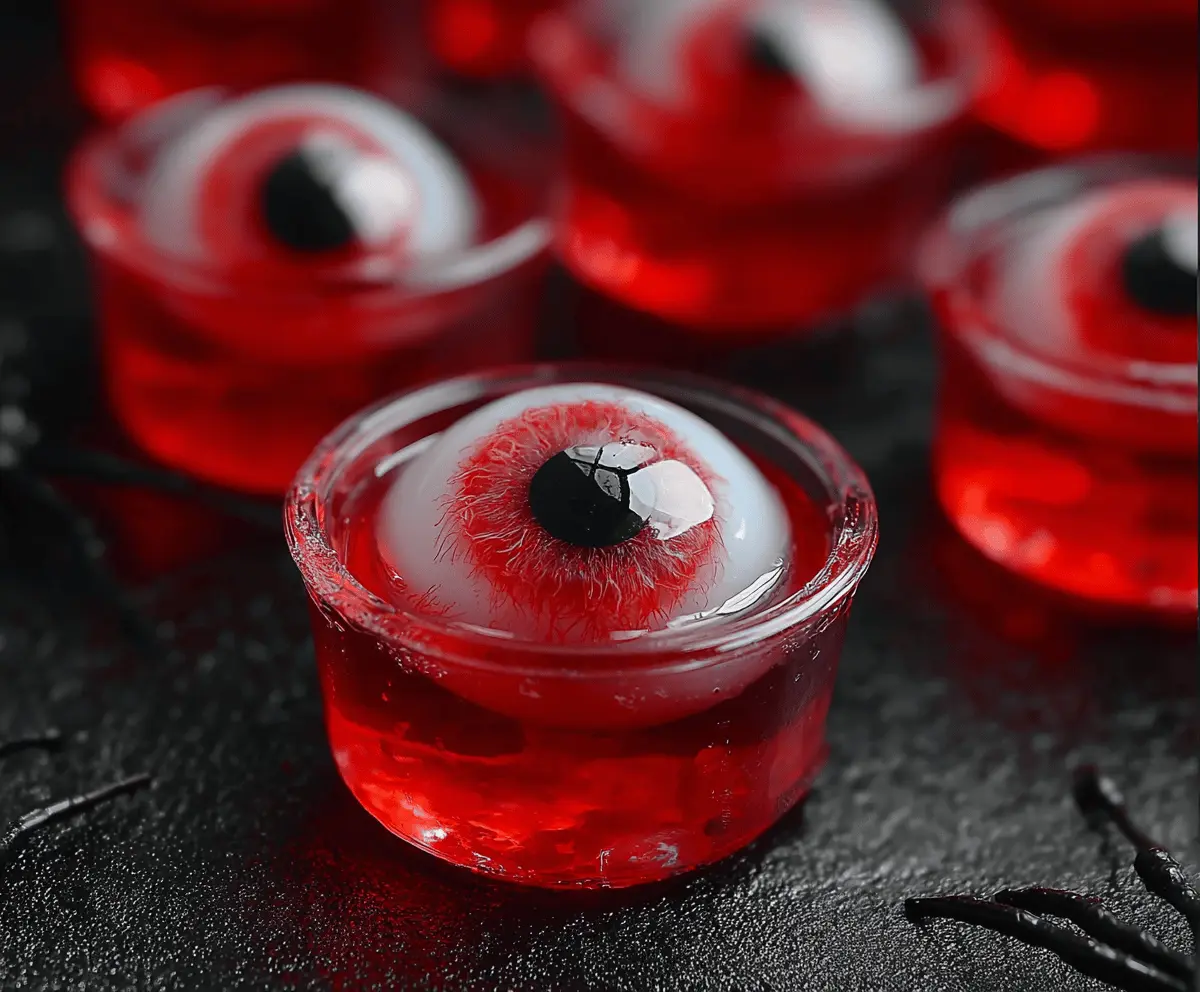 Halloween Eyeball Jello Shots