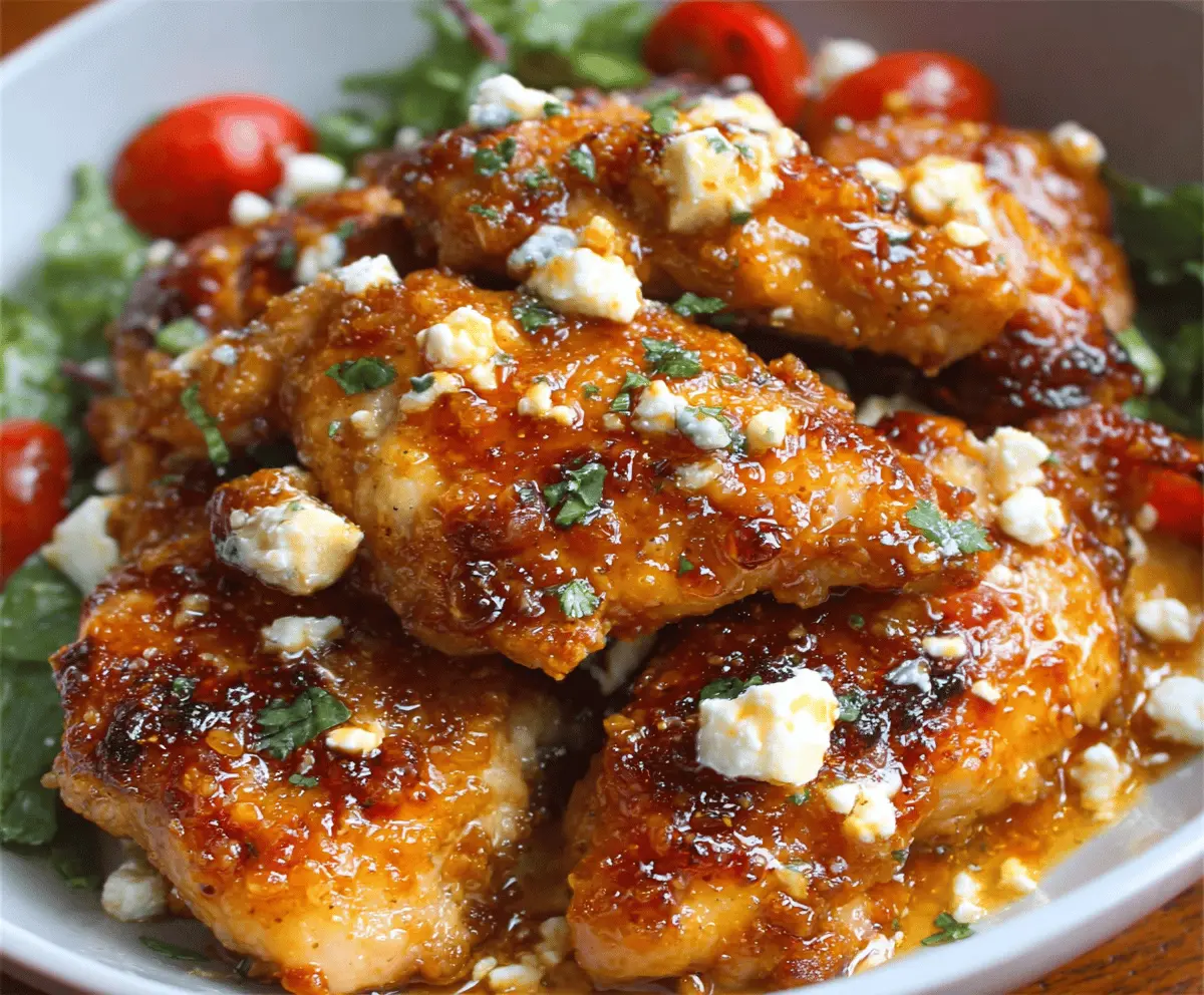 Hot Honey Feta Chicken 