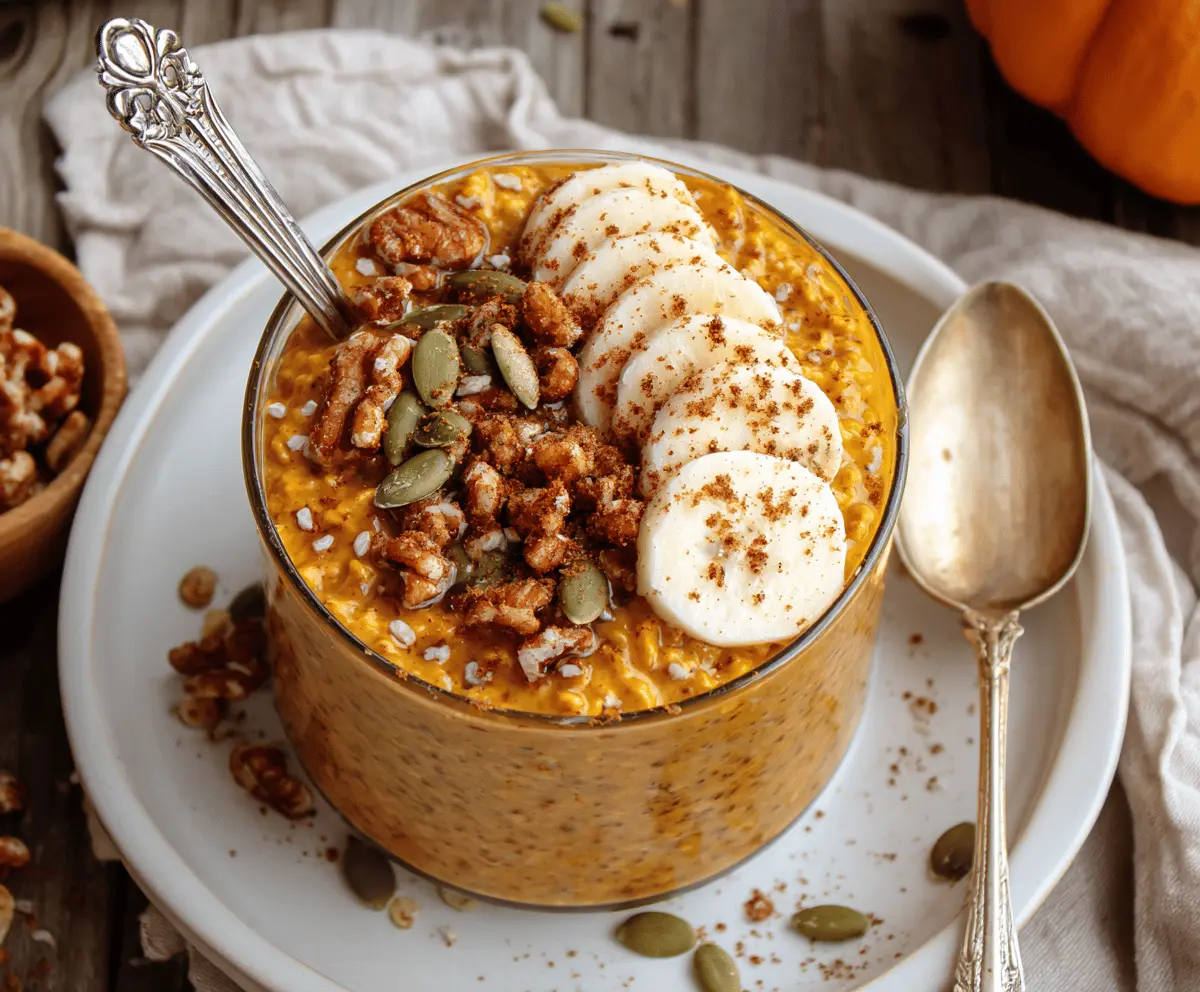 Pumpkin Overnight Oats