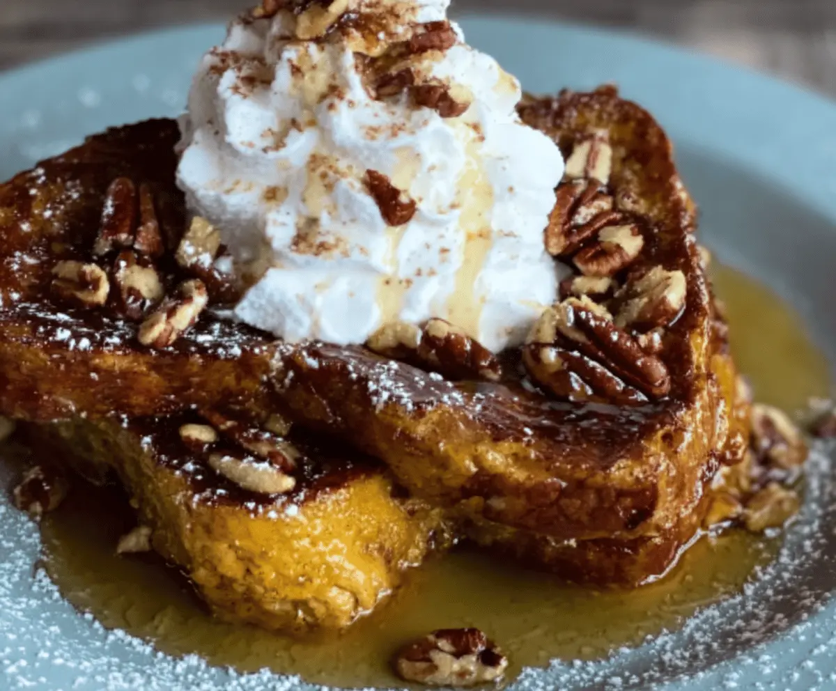 Pumpkin Pie French Toast
