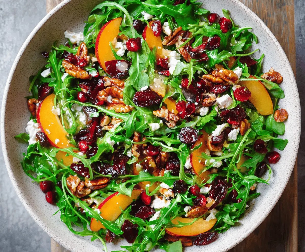 Best Arugula Salad for Thanksgiving