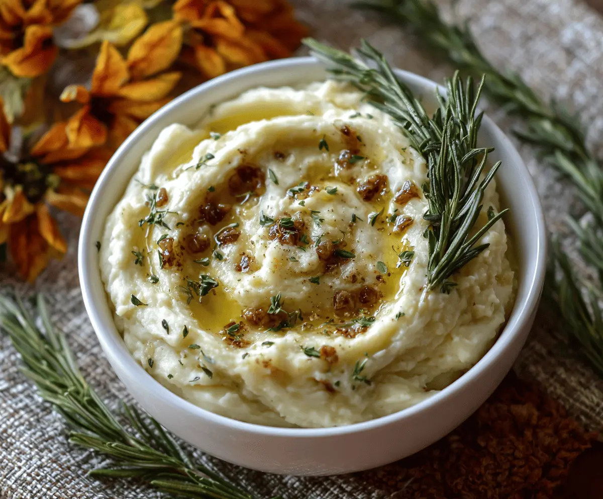 Best Brown Butter Mashed Potatoes Recipe for Thanksgiving Dinner