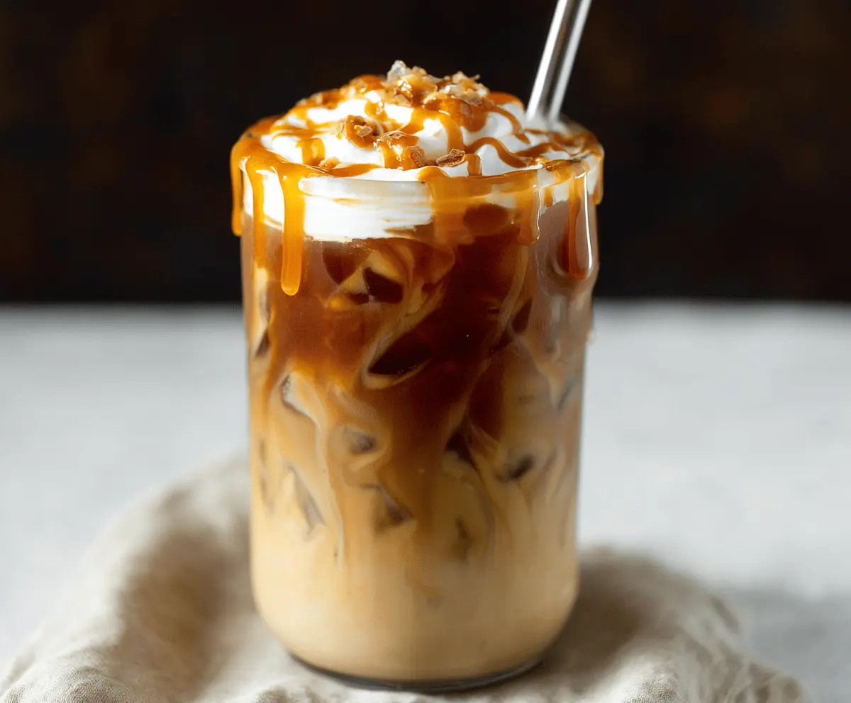 Easy Homemade Caramel Iced Coffee Recipe