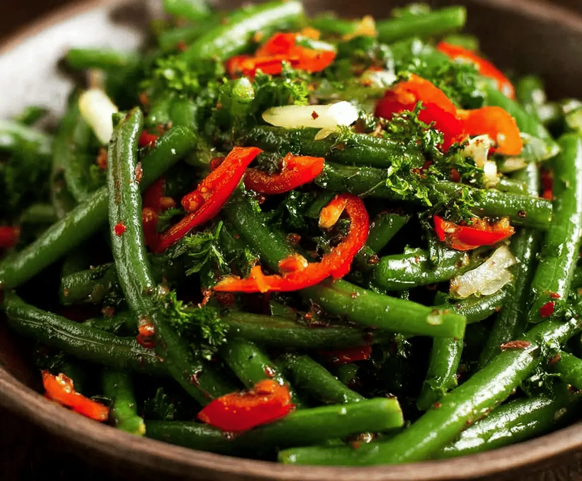 Easy Green Bean Salad Recipe