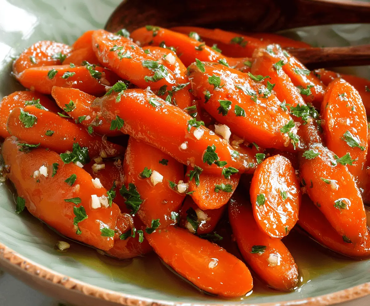 Sweet and Easy Glazed Carrots Recipe