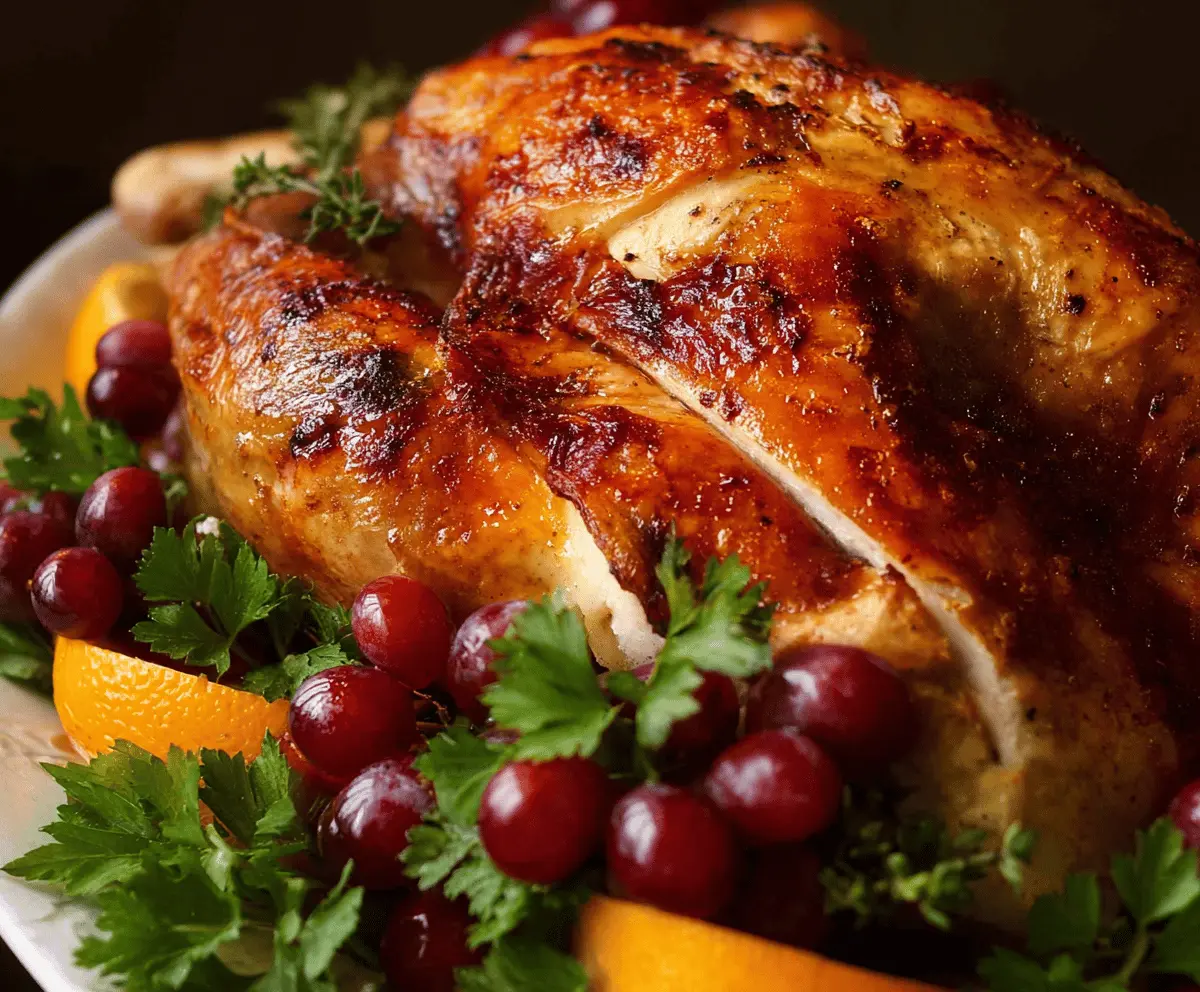 Juicy Brined Roast Turkey Recipe for Tender, Flavorful Meat