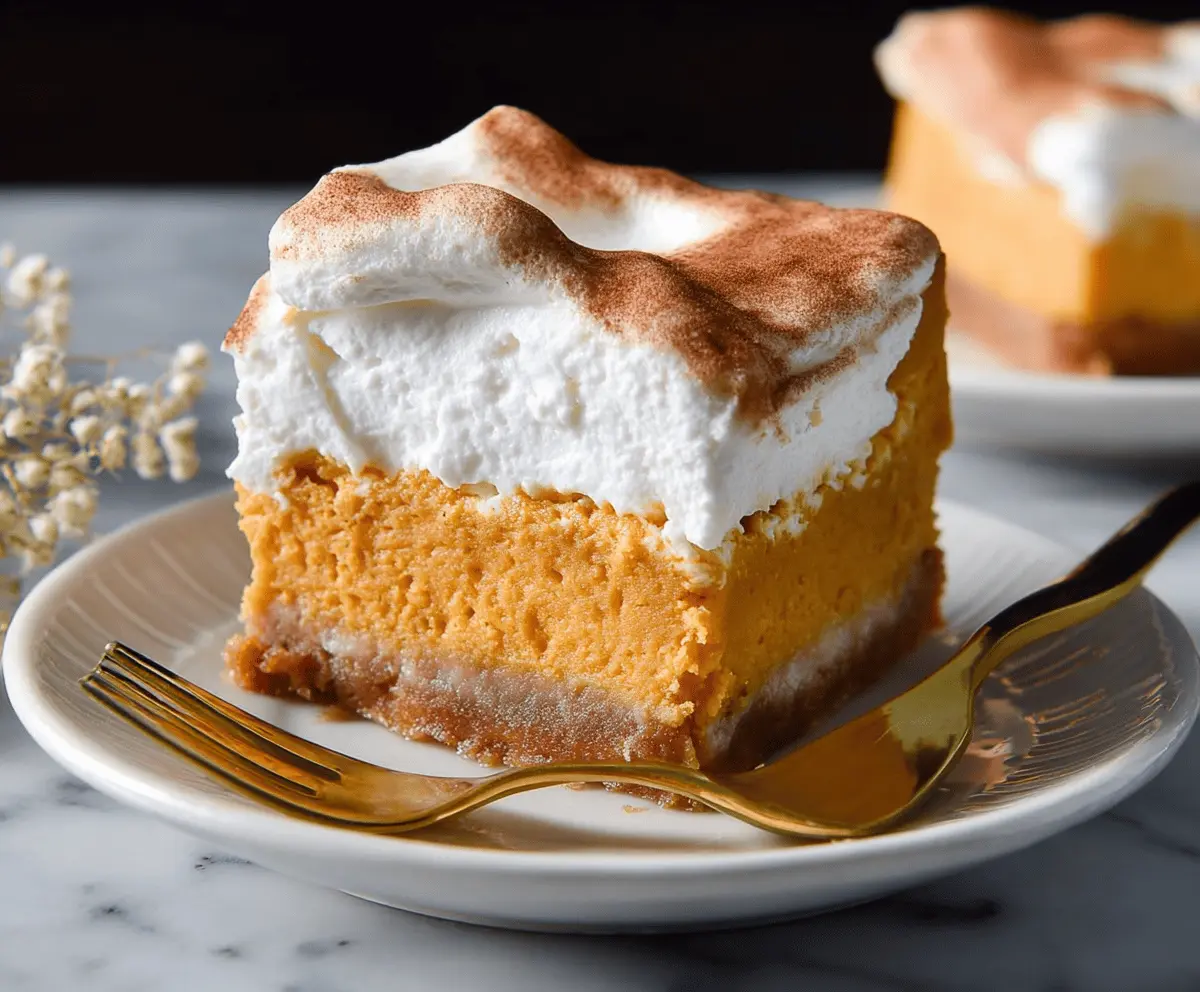 Sweet Potato Cheesecake Bars Recipe