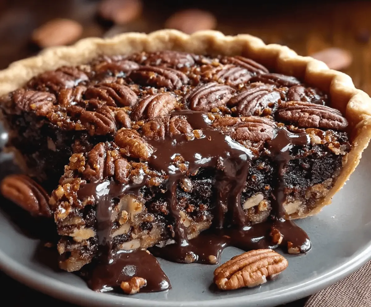 Texas Chocolate Pecan Pie Recipe – Rich & Irresistible Dessert
