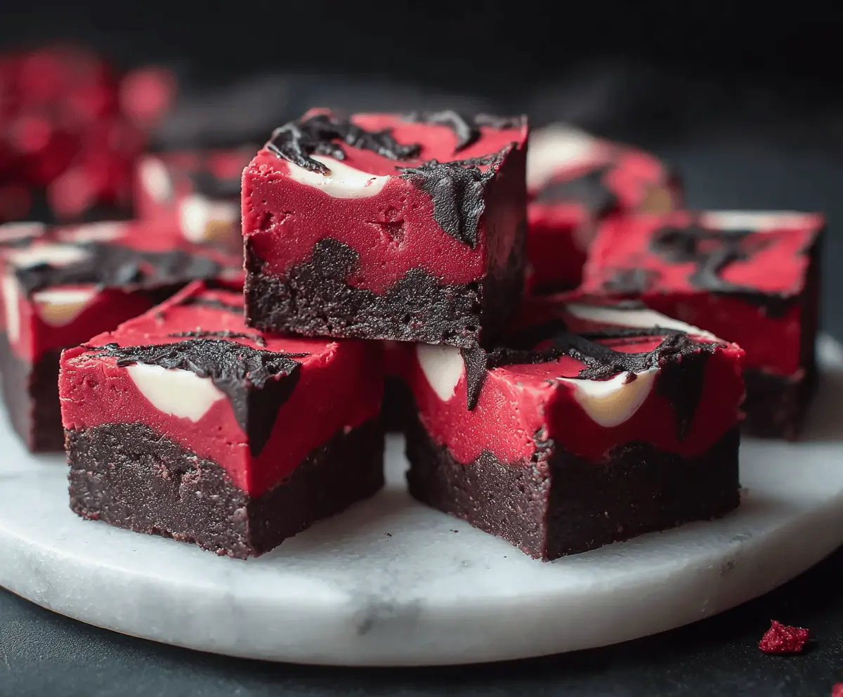 Easy Vampire Fudge Recipe – Delicious Halloween Treat