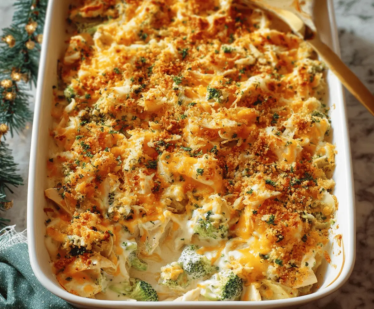 Easy Chicken Divan Casserole