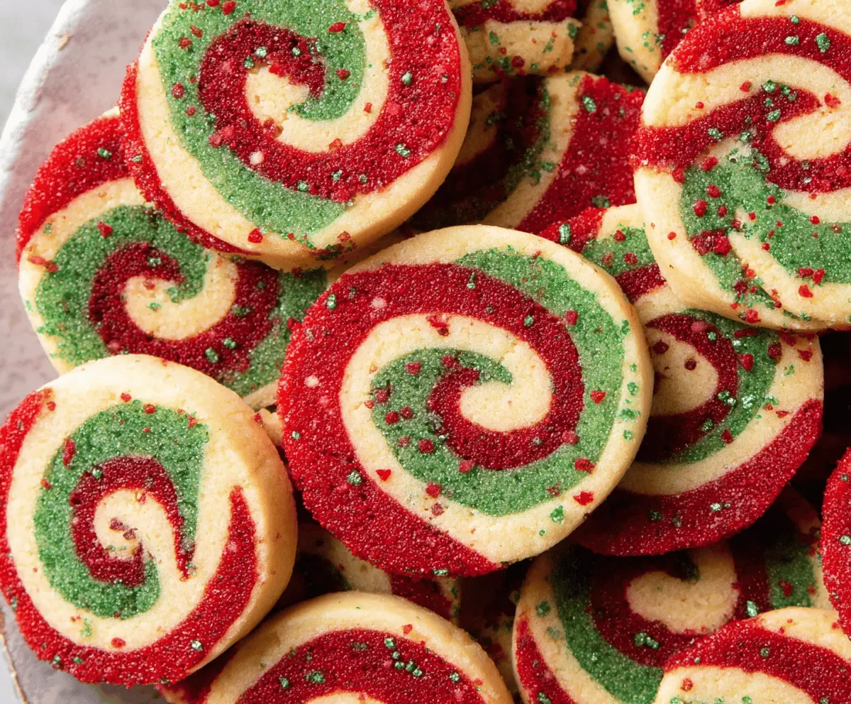 Christmas Pinwheel Cookies Recipe