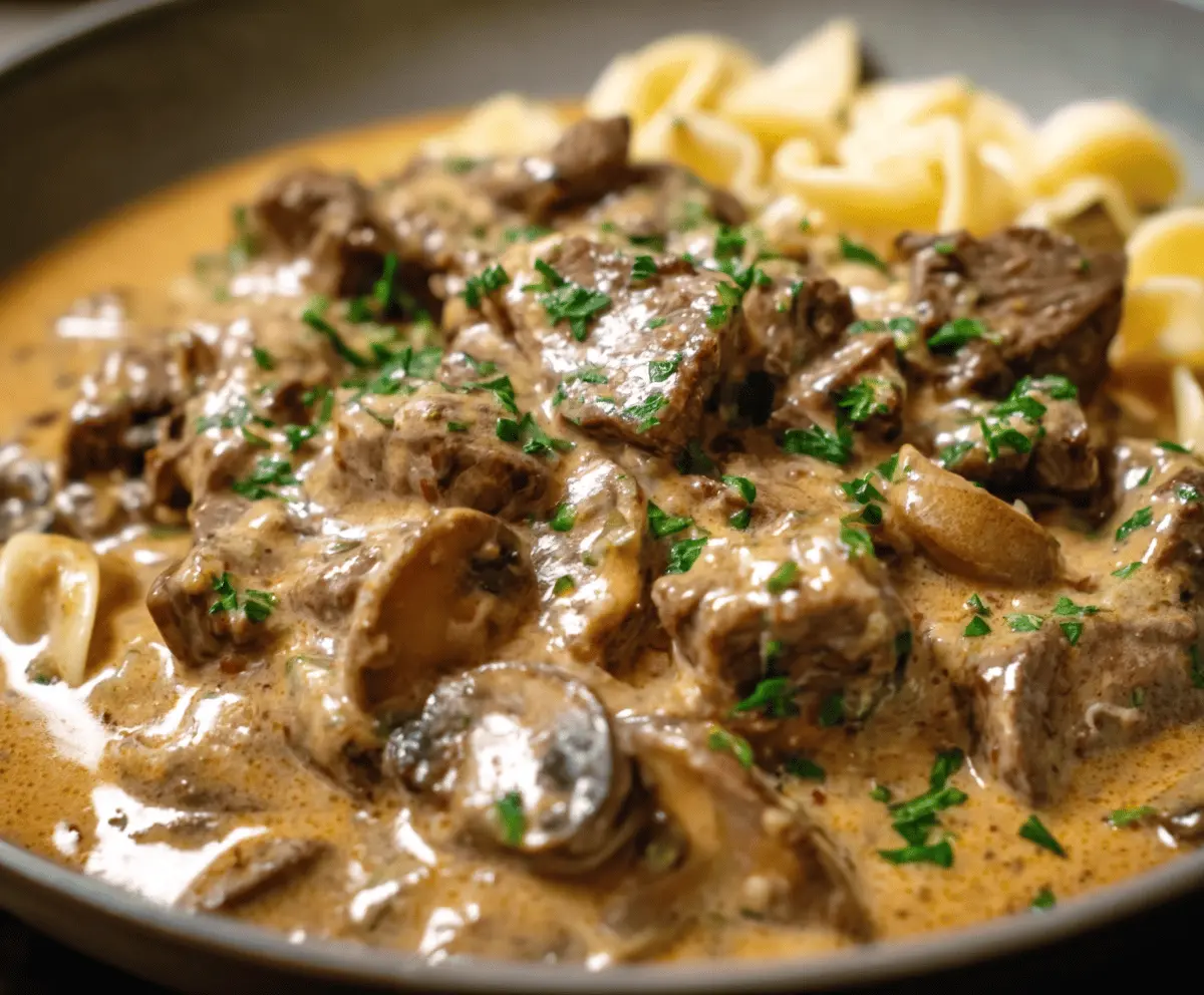 Easy Gordon Ramsay Beef Stroganoff Recipe