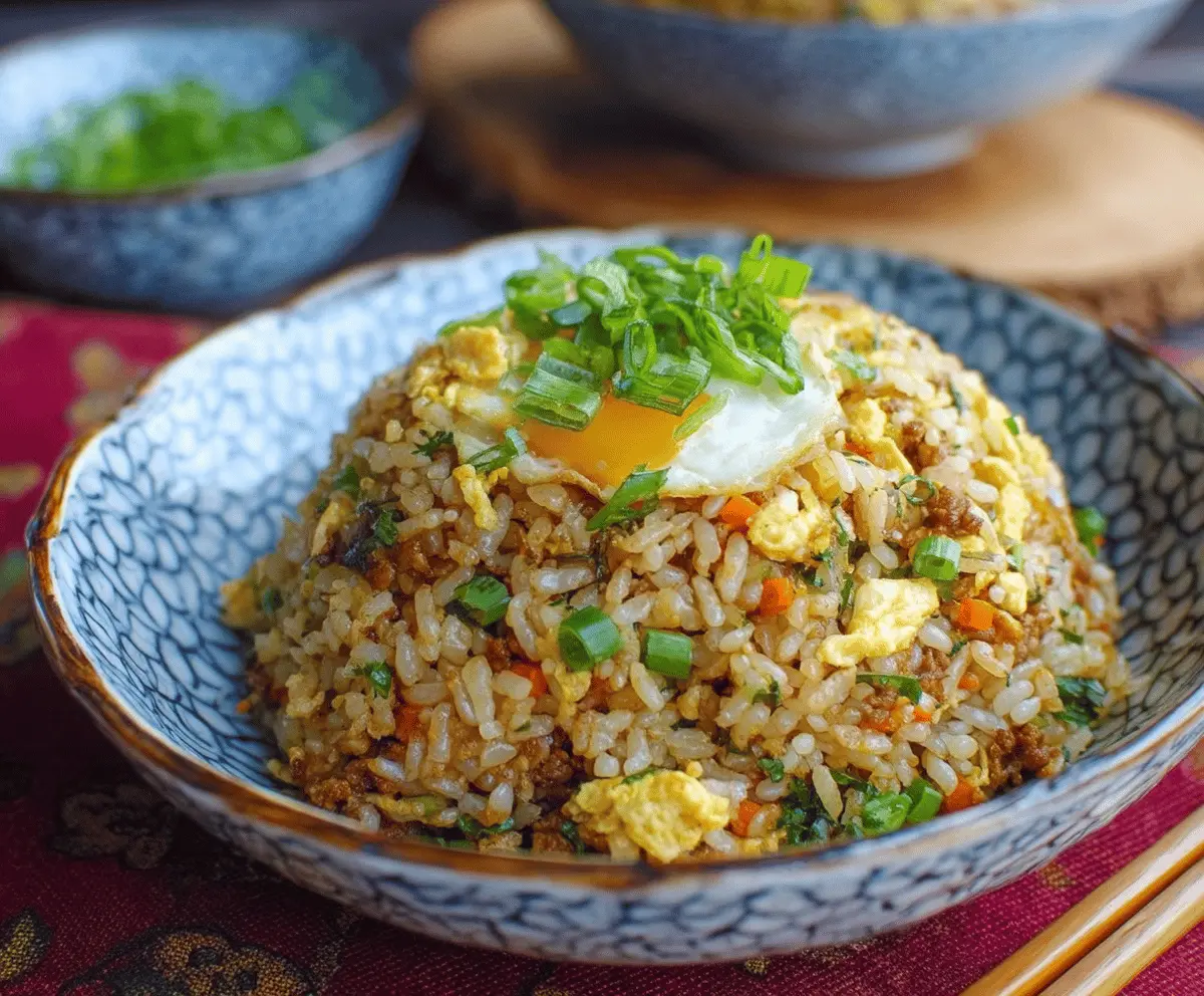 Easy Japanese Fried Rice Recipe