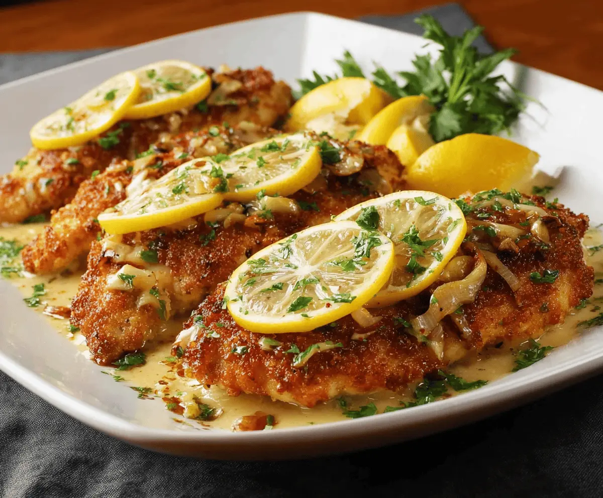 Easy Lemon Chicken Romano Recipe