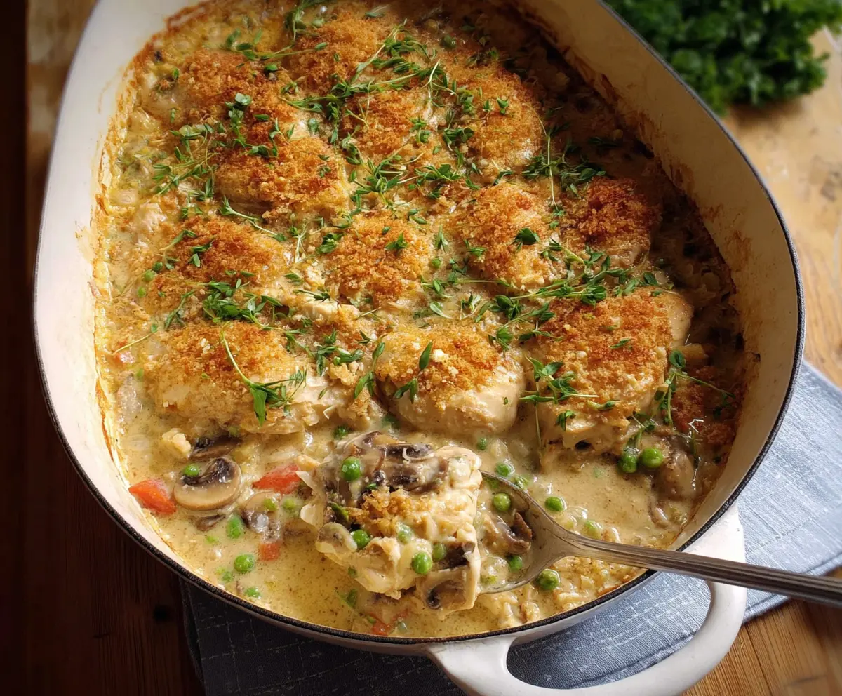 Easy Neiman Marcus Chicken Casserole