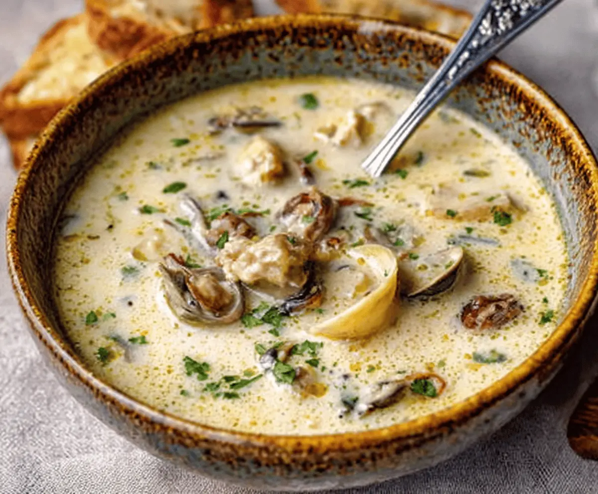 Easy & Creamy Oyster Stew Recipe