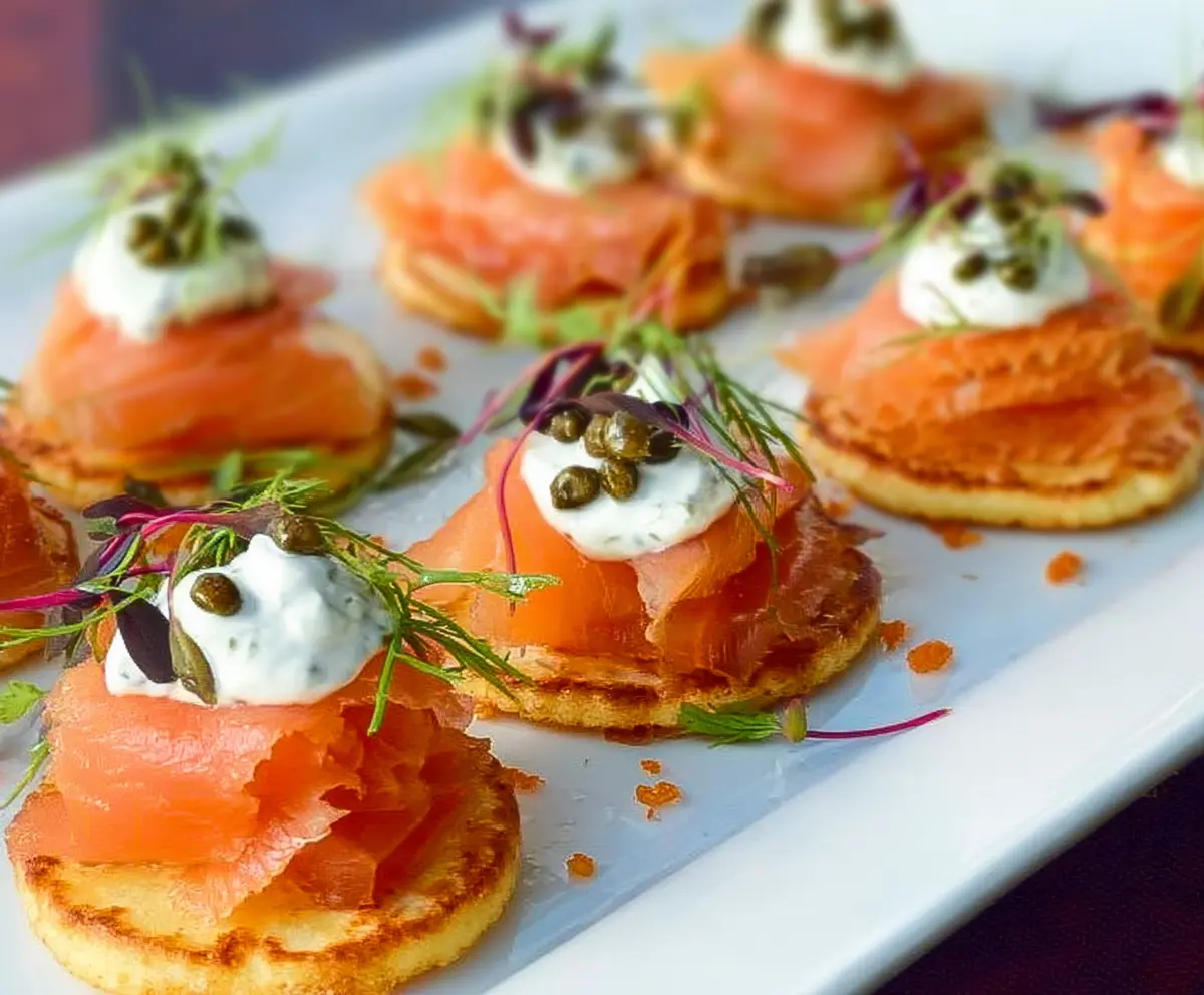 Easy Smoked Salmon Appetizer Recipe