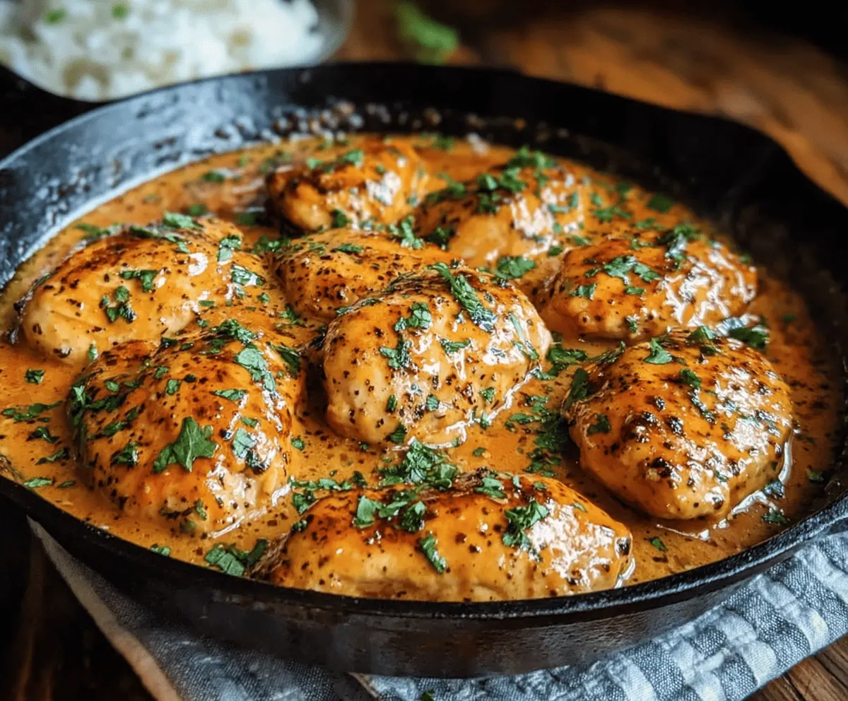 Texas Roadhouse Butter Chicken Skillet