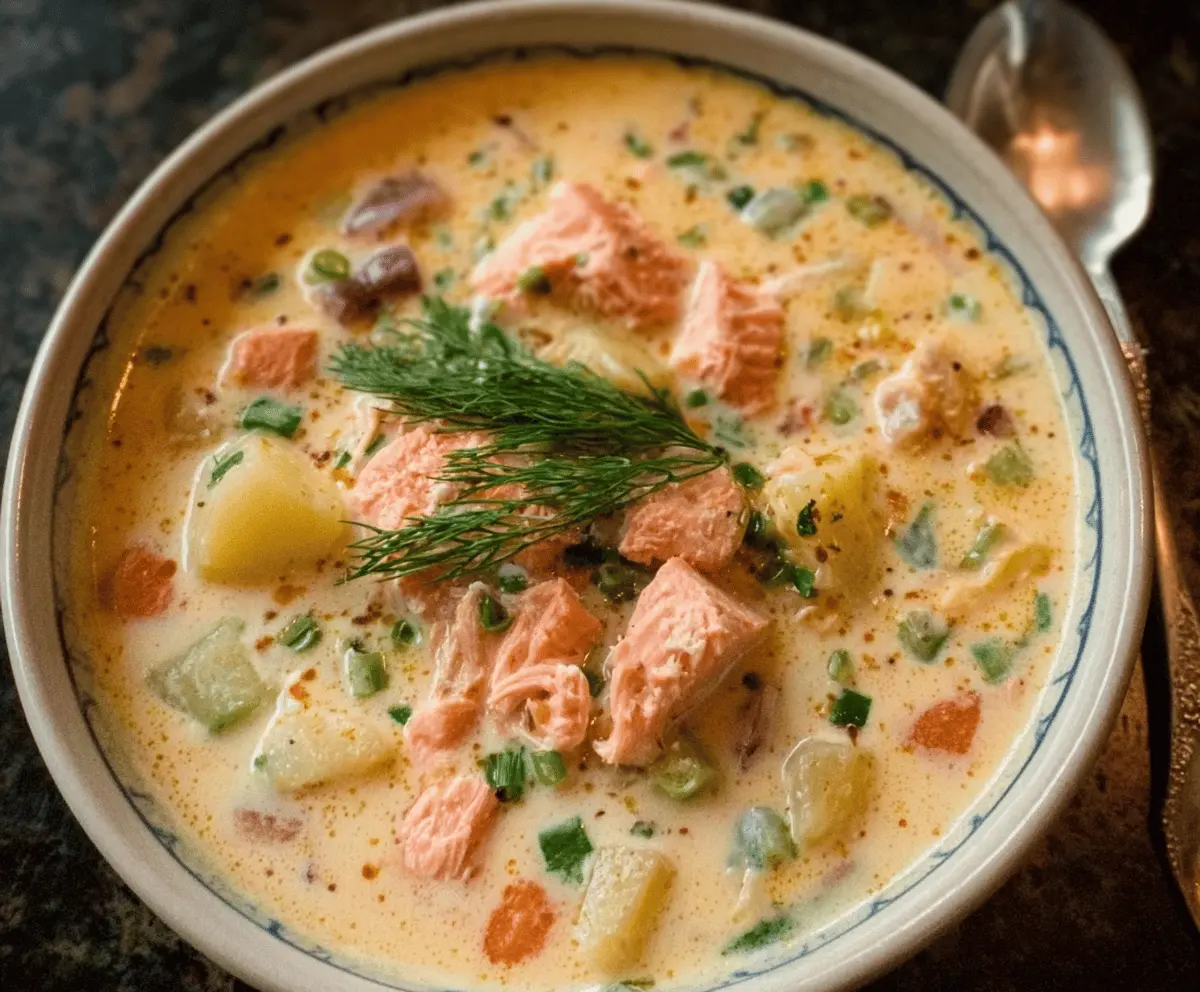 Easy Wild Salmon Chowder Recipe