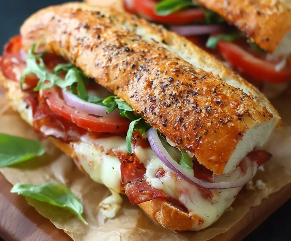 Baked Italian Sub Sandwiches That Wow