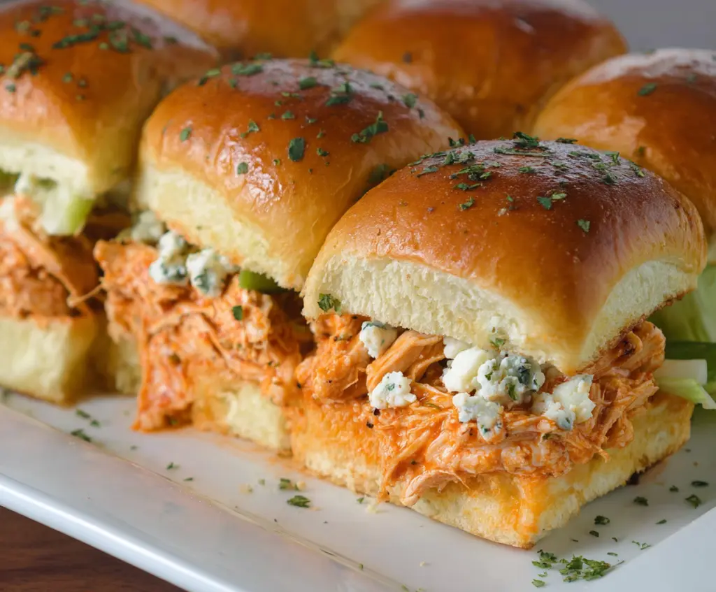Buffalo Chicken Sliders