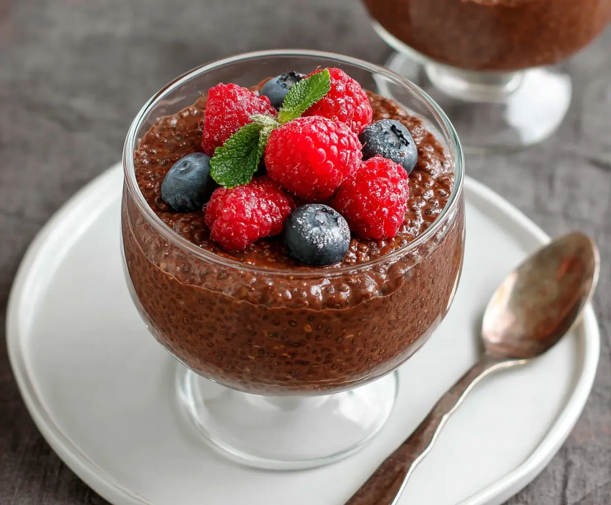 Easy Chocolate Chia Pudding Recipe