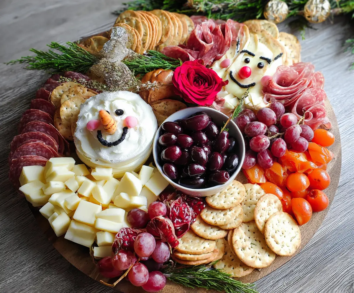 Festive Christmas Charcuterie Board