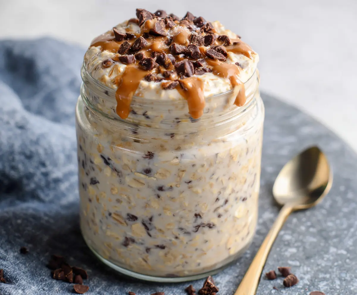 Cookie Dough Overnight Oats Recipe