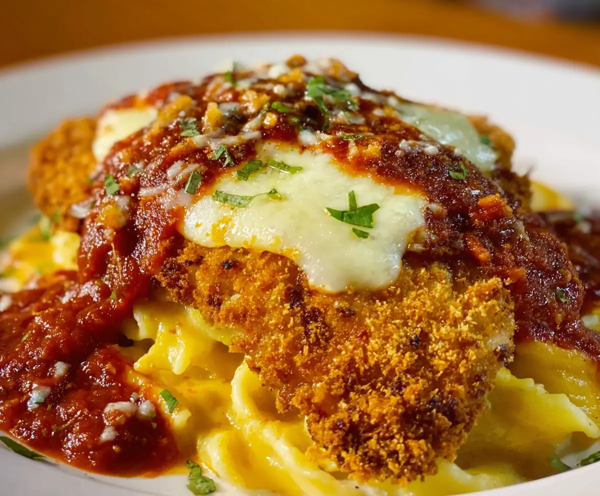 Easy Crispy Chicken Parmigiana