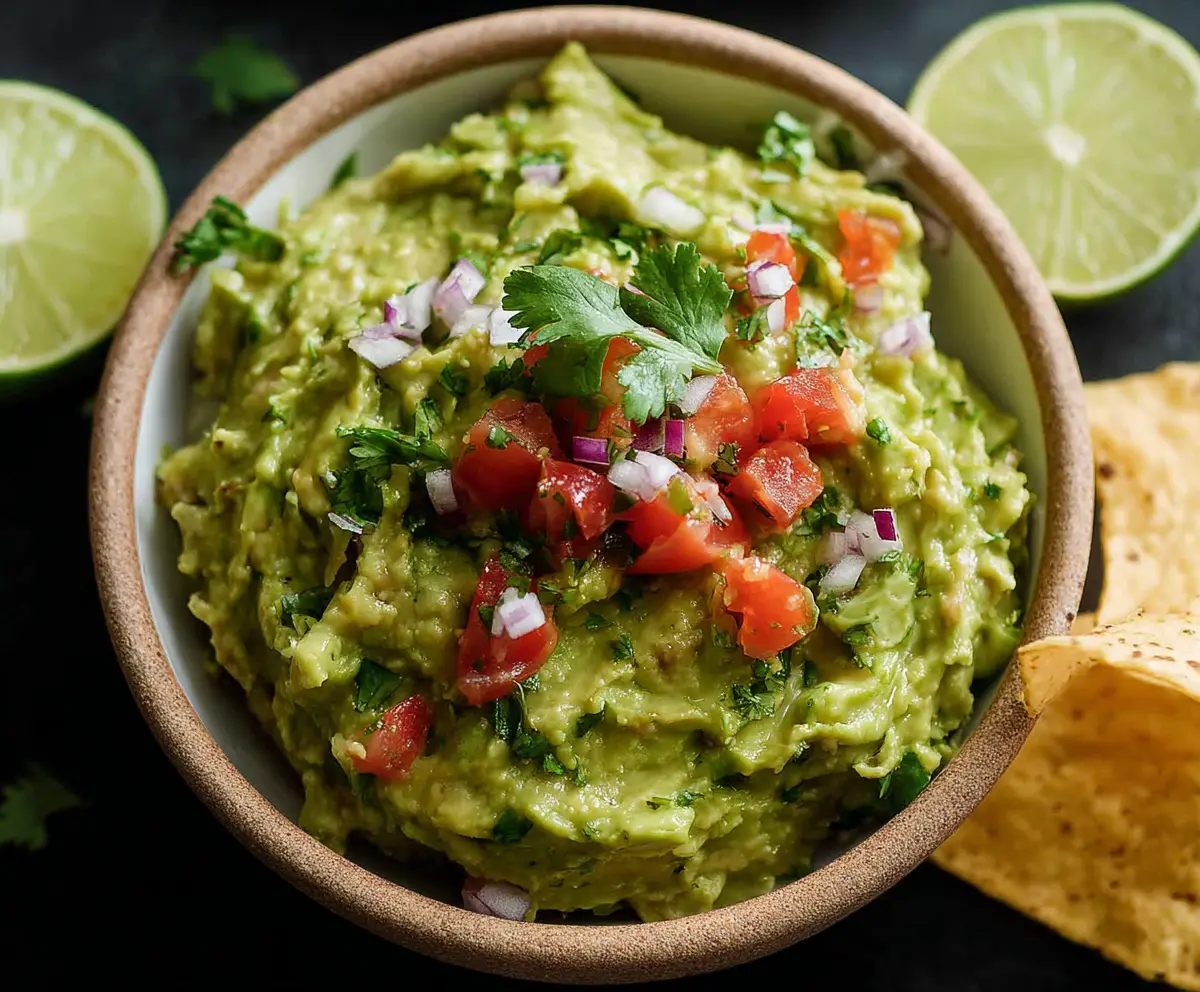 Easy Fresh Guacamole Recipe